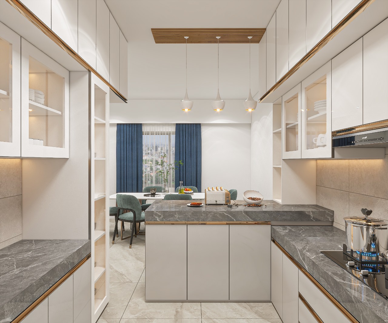 Modular Kitchen Project in Uttara