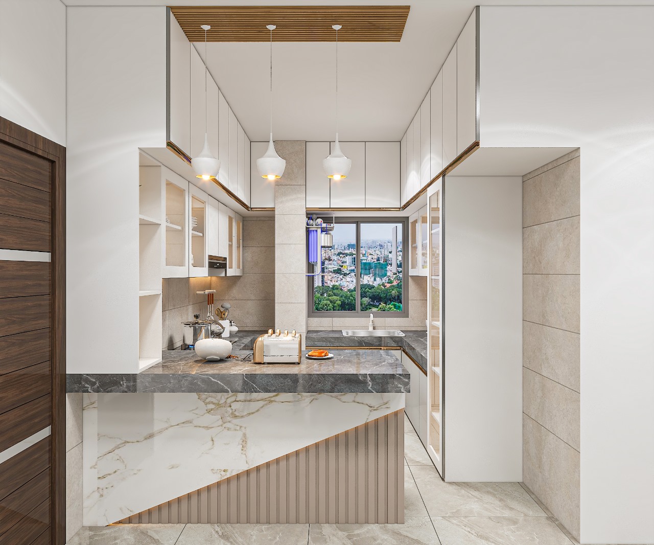 Modular Kitchen Project in Uttara