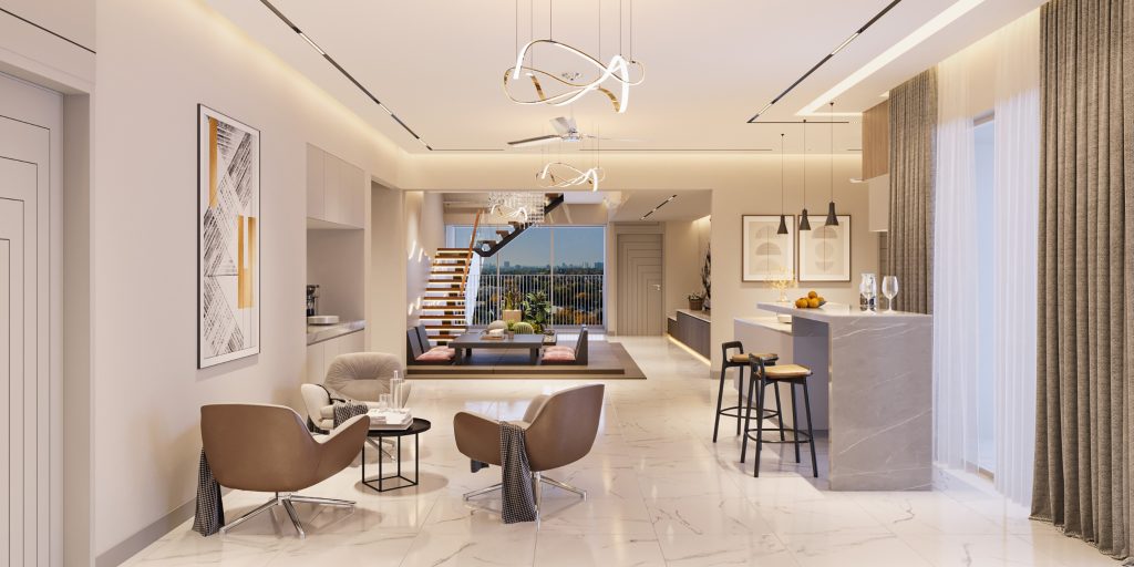Modern Duplex Interior Design in Bangladesh
